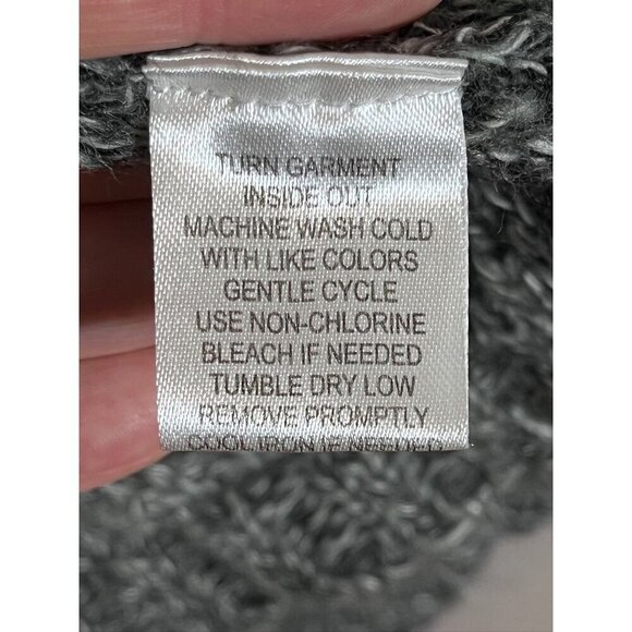 Kim Rogers Knit Duster Sweater L Green Boho Western Classic Preppy Retro Office - Picture 8 of 13